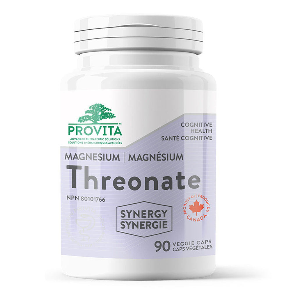 Provita Nutrition Magnesium Threonate Veggie Caps, 90 Ea